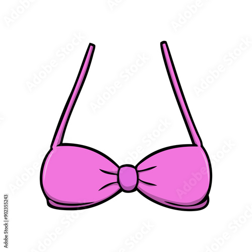 brassiere vector illustration