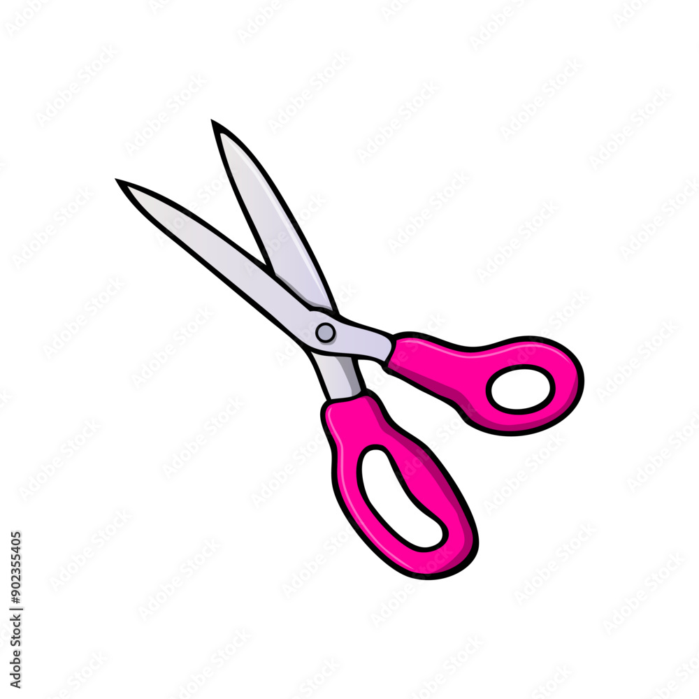 Fototapeta premium scissors vector illustration