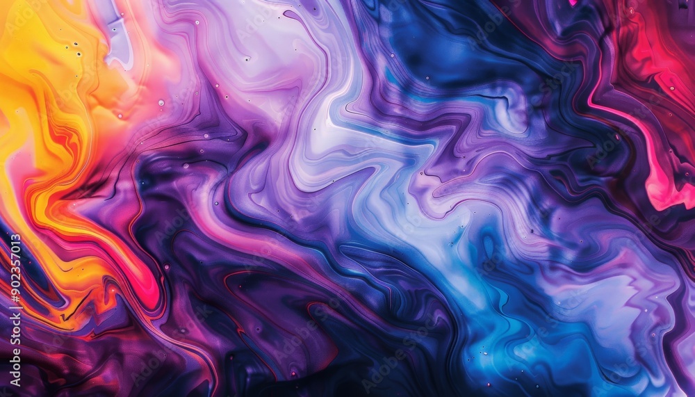 Abstract Swirling Color Background. Abstract Swirling Color Background.
