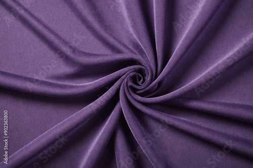 purple acetate fabric textured background for design purpose photo