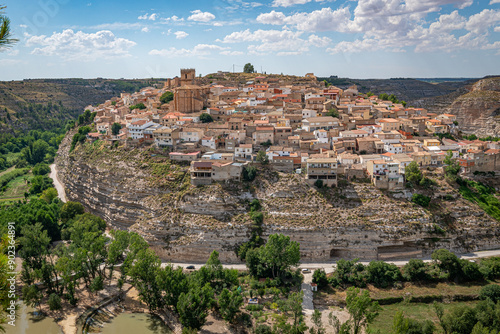 Views of Jorquera in Albacete. Spain photo