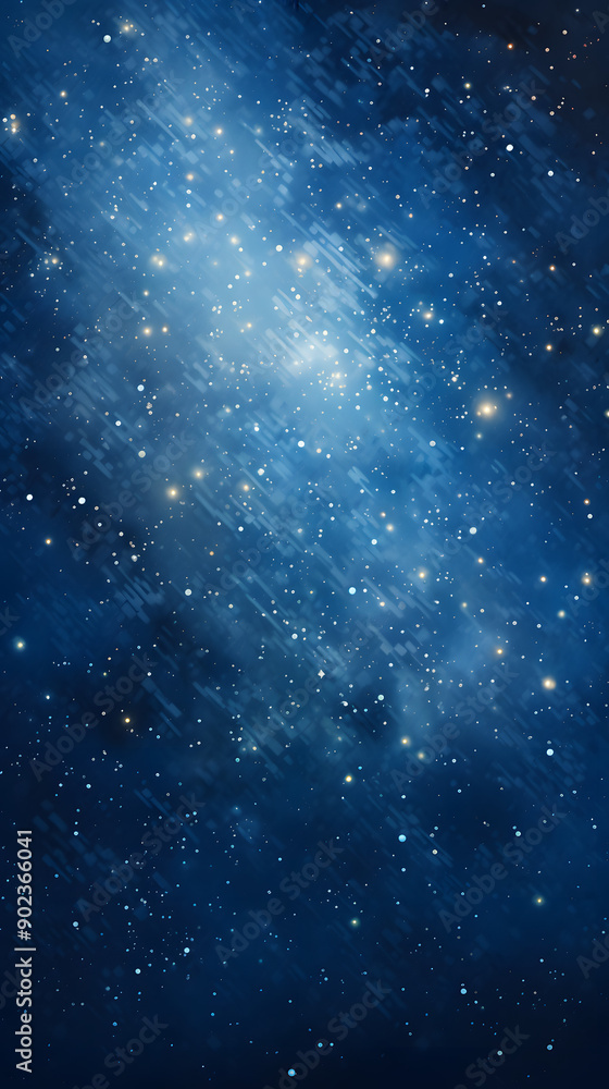 Fototapeta premium Digital technology sci-fi universe mechanical planet poster background with generative