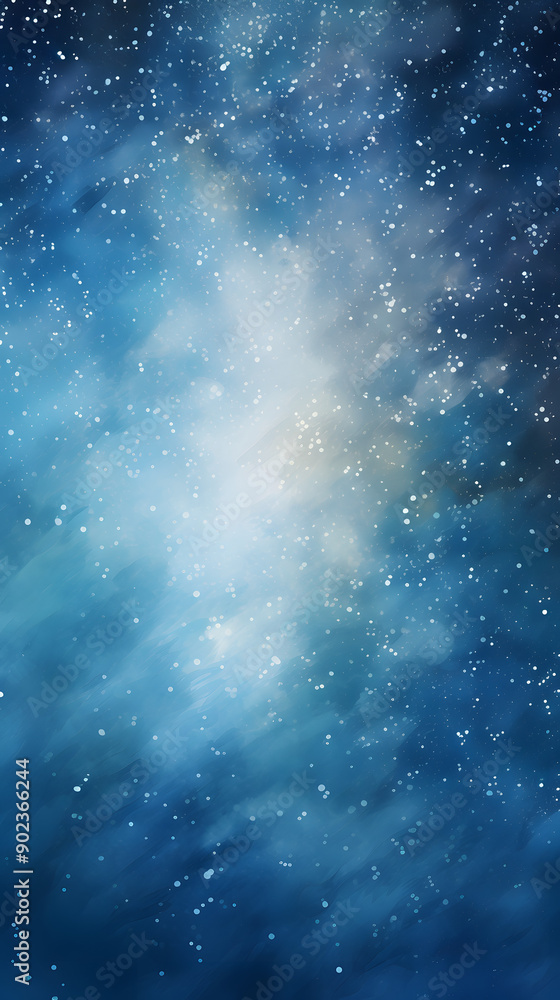 Fototapeta premium Digital technology sci-fi universe mechanical planet poster background with generative