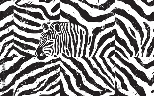 zebra skin texture