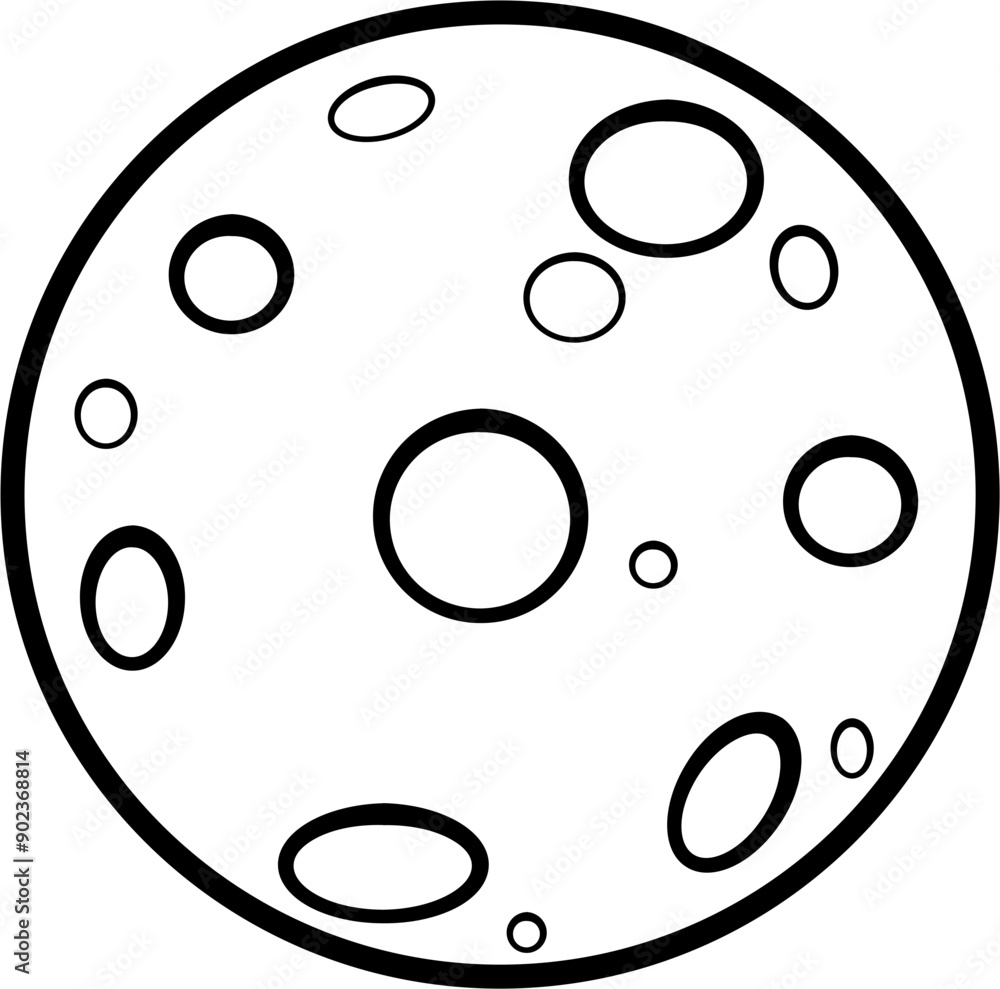 Planet outline Planet outline