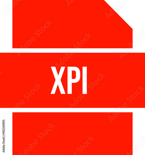 XPI icon crisp corner with transparent center photo