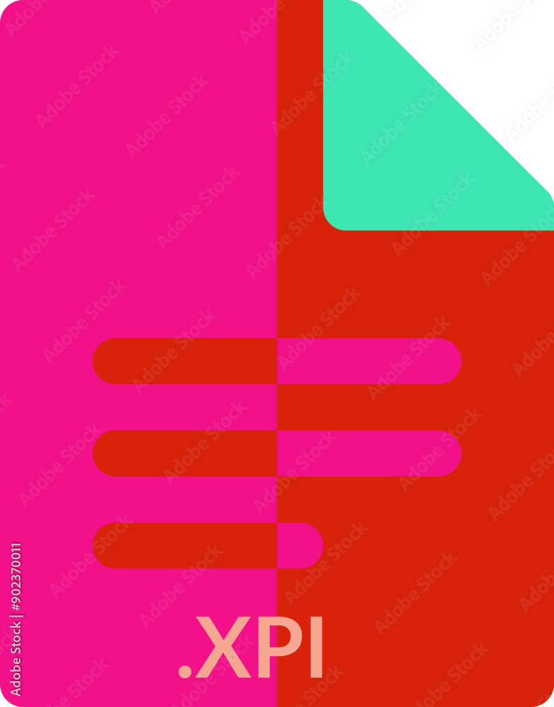 XPI black empty outline doc icon XPI black empty outline doc icon