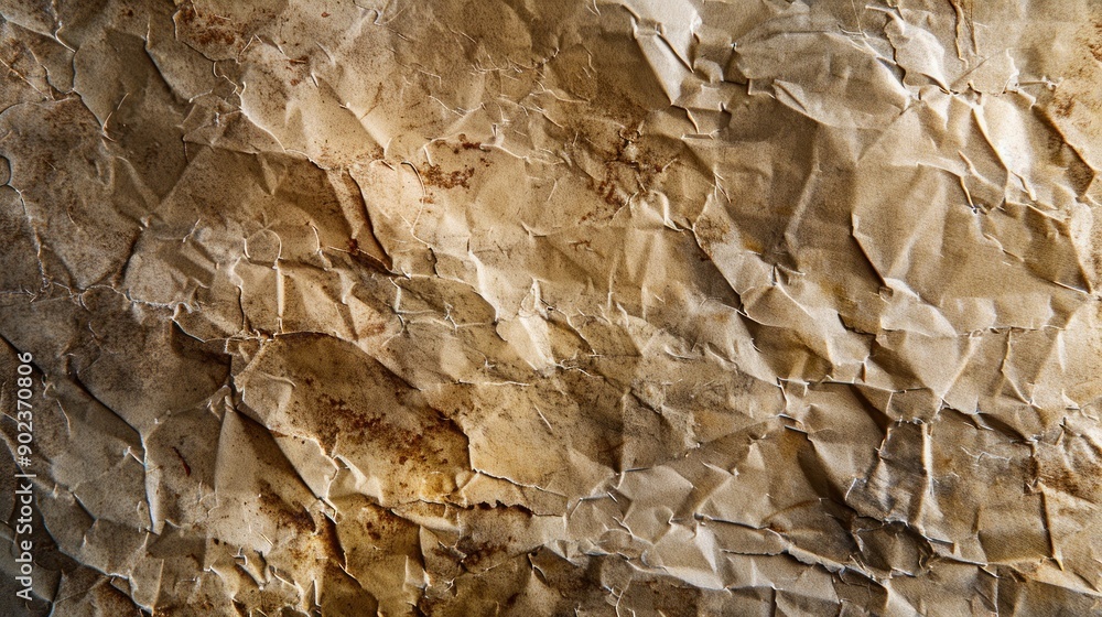 Crumpled Paper Texture Crumpled Paper Texture