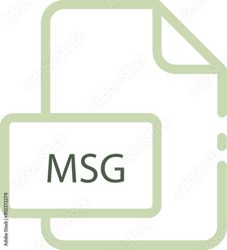 MSG ip file icon