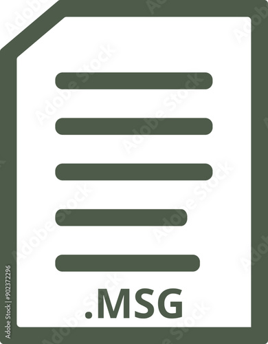 MSG line document icon