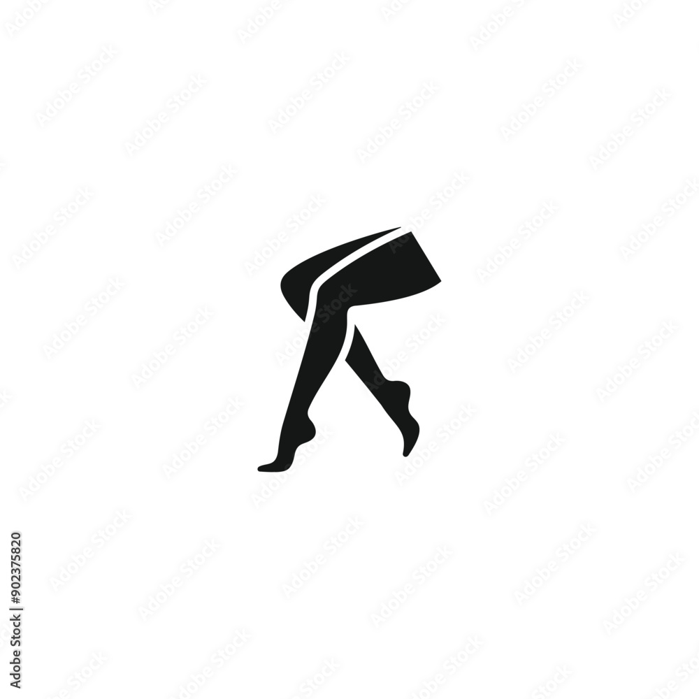 Legs icon vector. EPS 10 editable vector Legs icon vector. EPS 10 editable vector