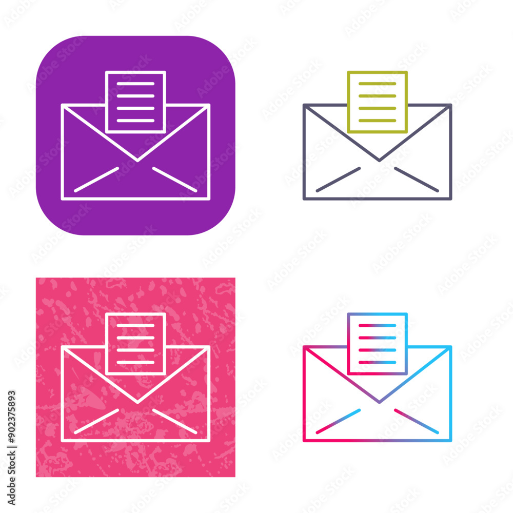 Email Documents Icon Design Email Documents Icon Design