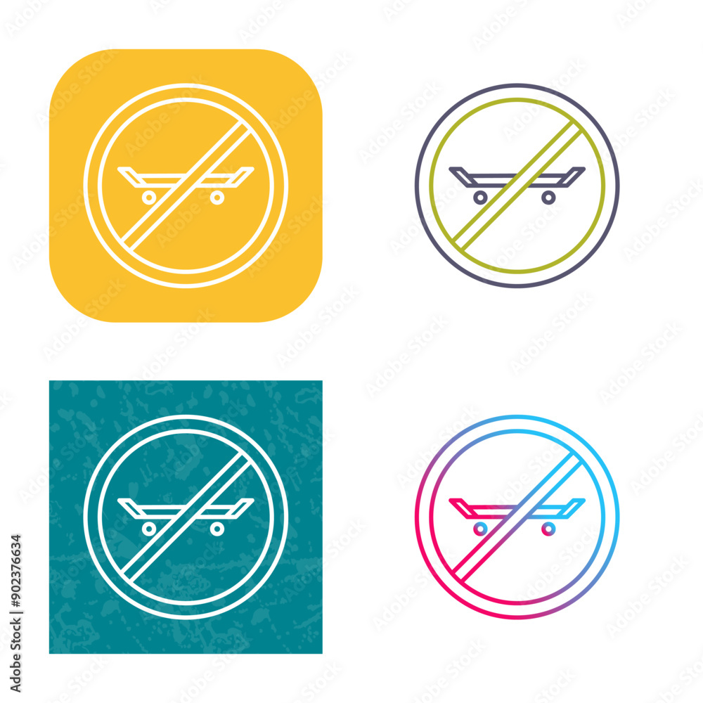 No Skating Icon Design No Skating Icon Design