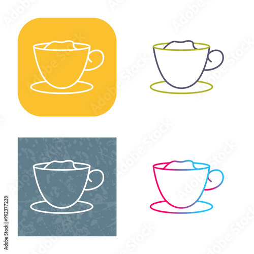 Creamy Coffee Icon Design