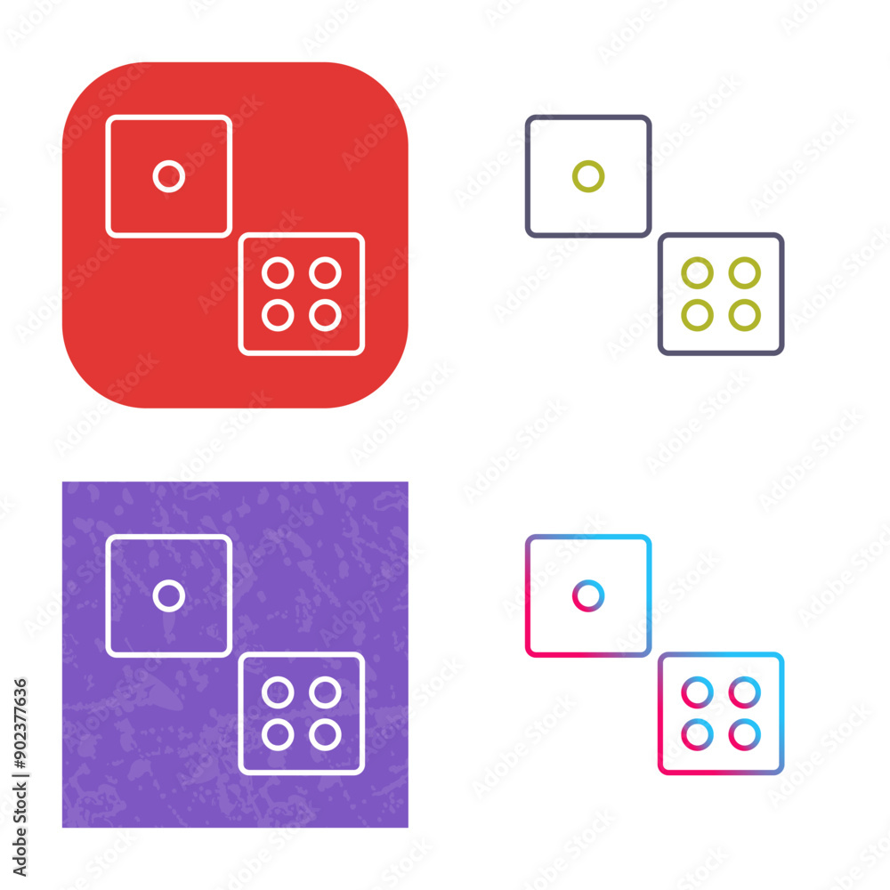 Dice Icon Design Dice Icon Design