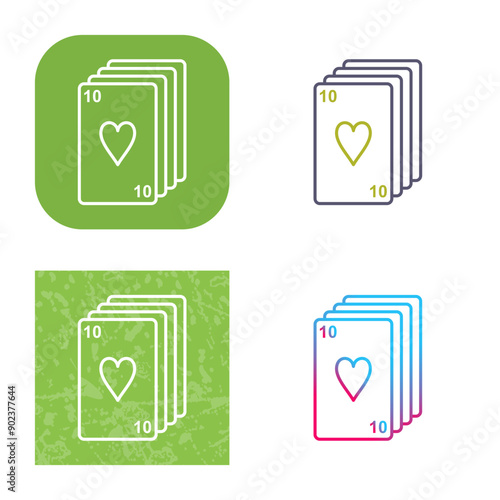 Deck of Cards Icon Design