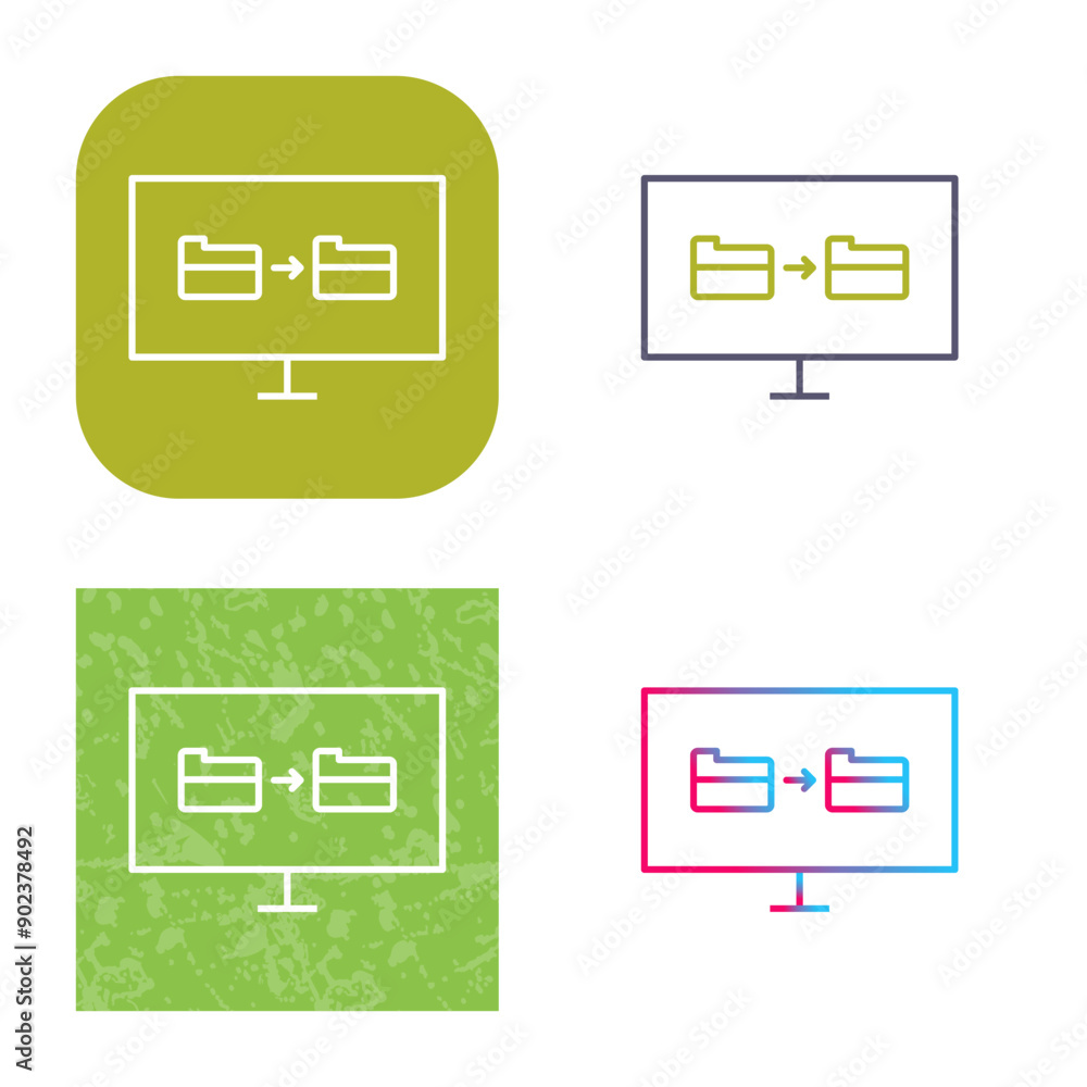Unique File Sharing Icon Design Unique File Sharing Icon Design