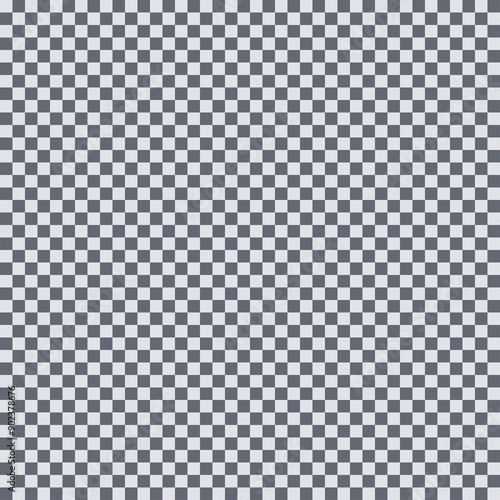 Vector gray background with small squares. Monochrome illustration. Geometric design concept.