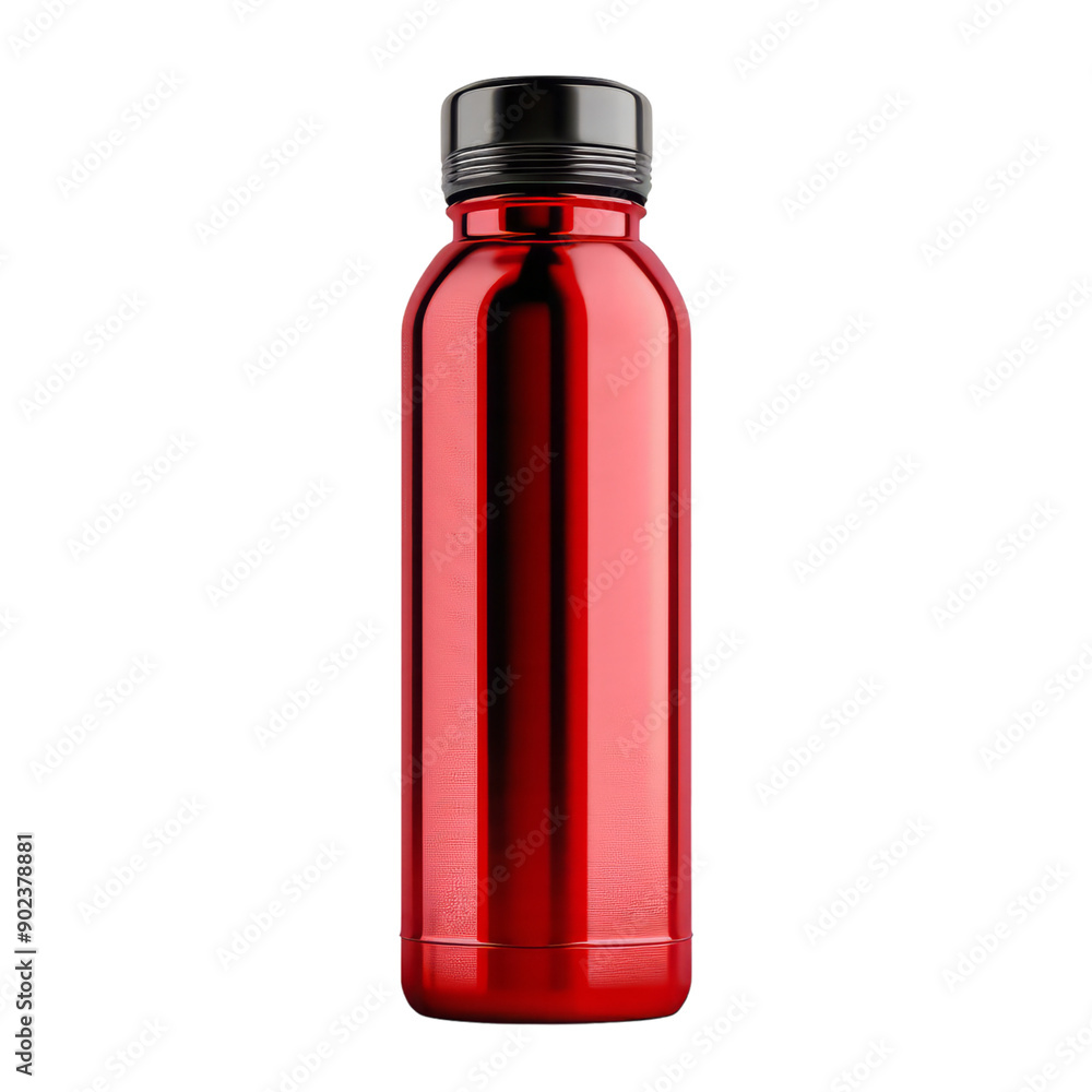 A sleek red water bottle, perfect for hydration on the go. Ideal for fitness enthusiasts and outdoor activities. A sleek red water bottle, perfect for hydration on the go. Ideal for fitness enthusiasts and outdoor activities.
