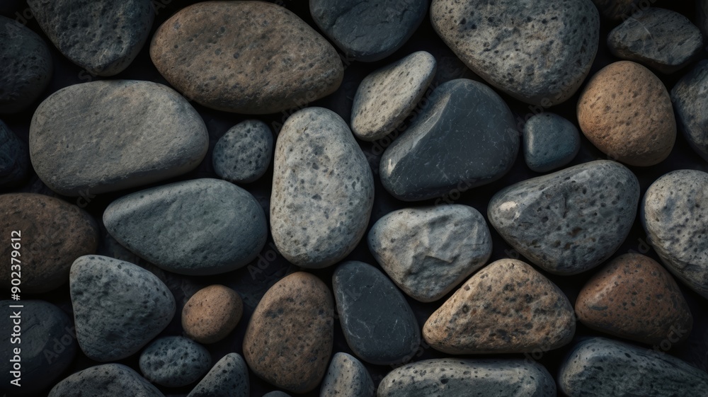 stones on the beach stones on the beach
