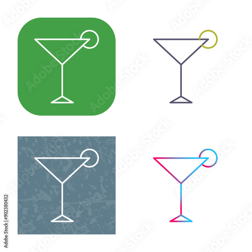 Unique Cosmopolitan Icon Design