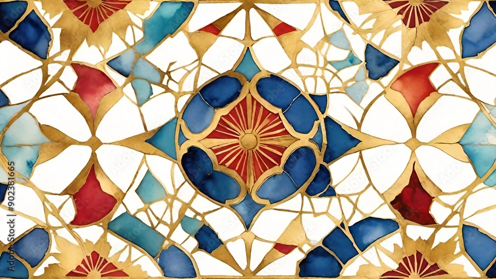 Details from ceramic tile art Details from ceramic tile art
