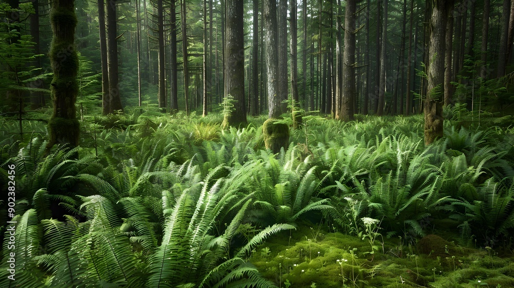 Ferns a dense forest with tall ferns img Ferns a dense forest with tall ferns img