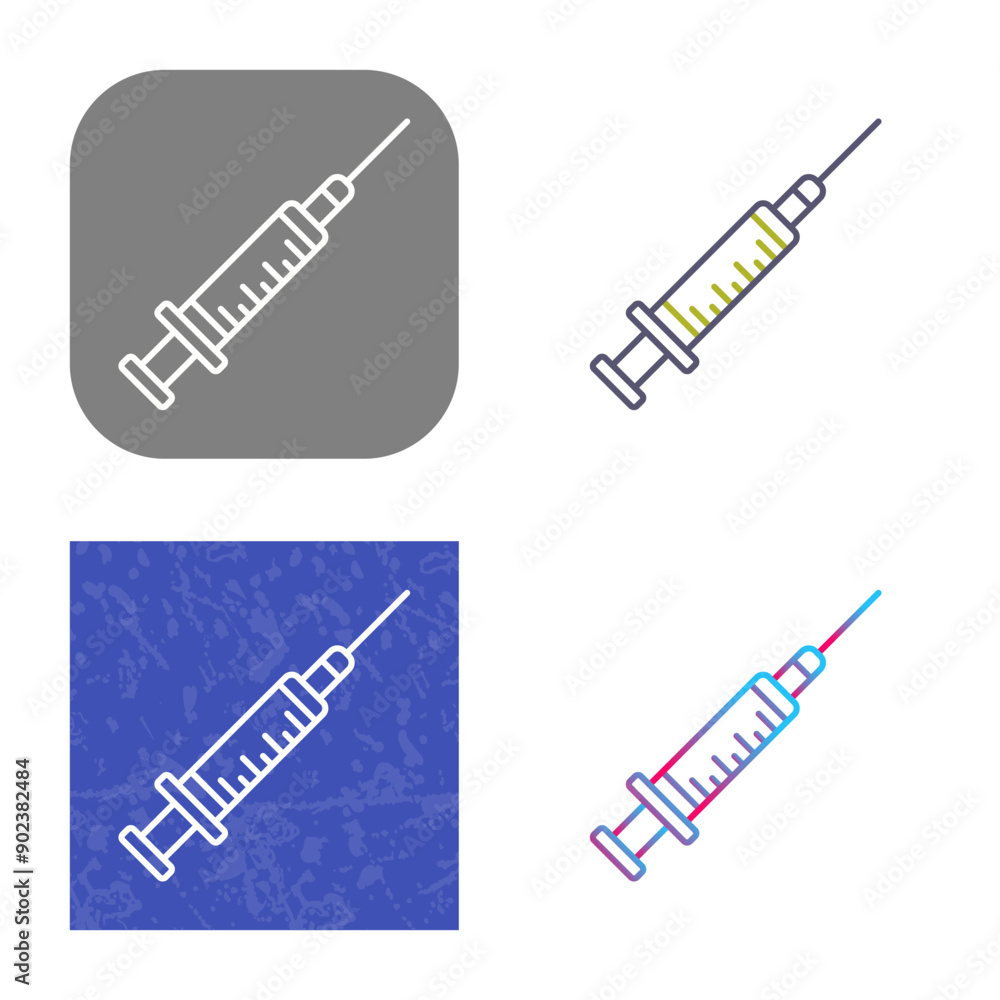 Syringe Icon Design Syringe Icon Design