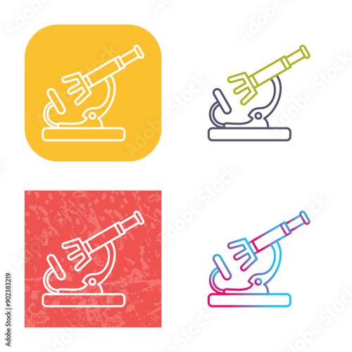 Microscope Icon Design
