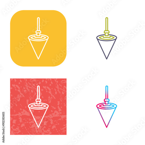 Plumb Bob Icon Design
