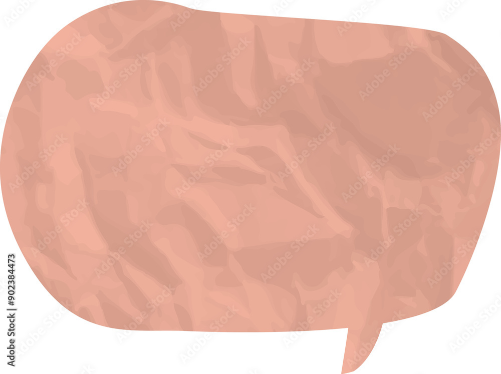 old grunge paper speech bubble, wrinkled element old grunge paper speech bubble, wrinkled element