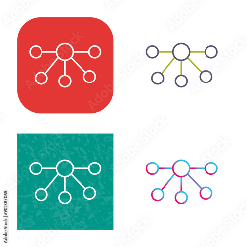 Nodes Icon Design