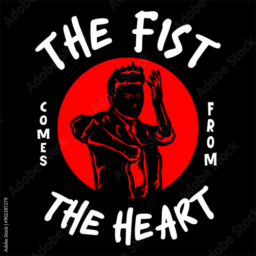 wing chun kung fu logo icon