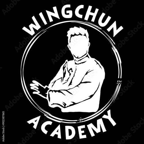 wing chun kung fu logo icon