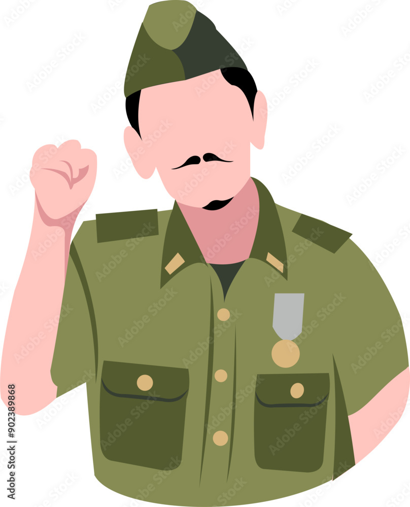 Indonesia Veteran Collection Illustration Indonesia Veteran Collection Illustration