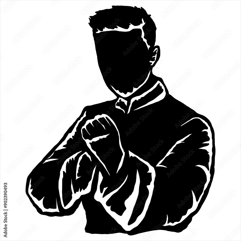 wing chun kung fu logo icon wing chun kung fu logo icon