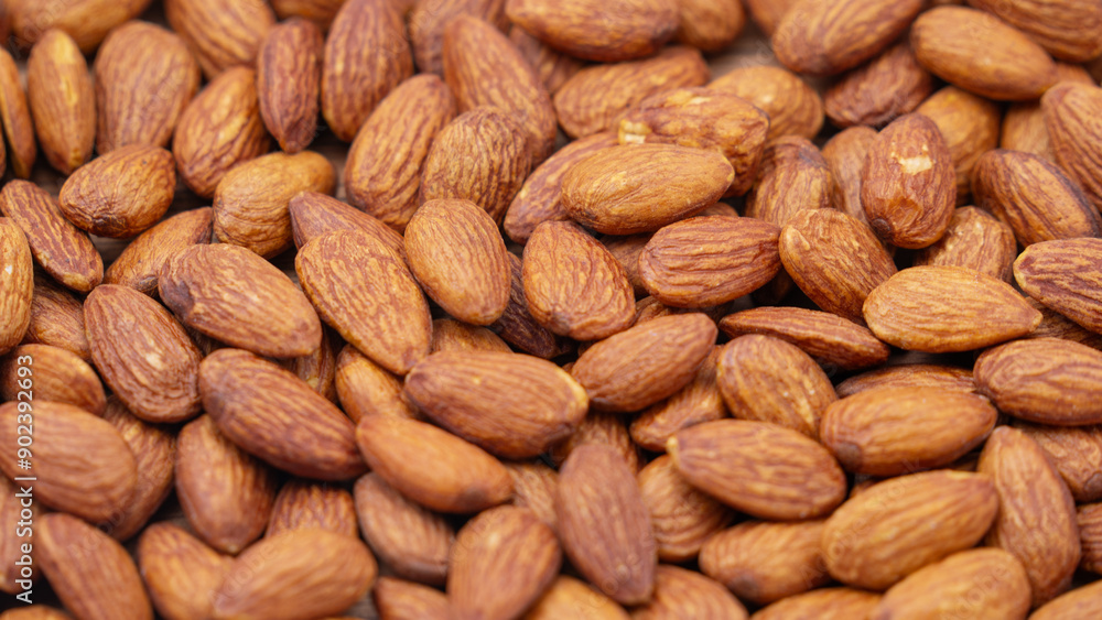 close up of almonds close up of almonds