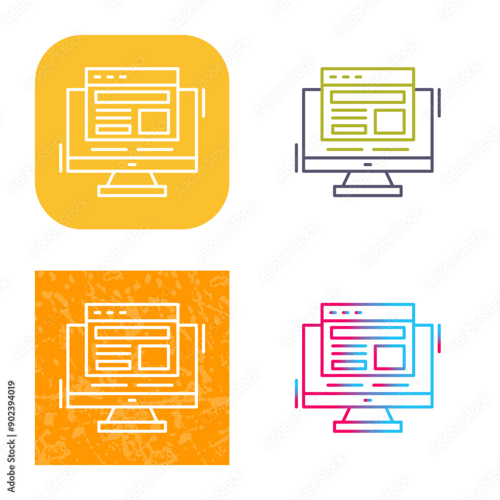 Adaptive Layout Icon Design