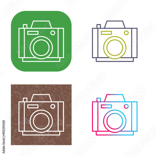 Photo Camera Icon Design