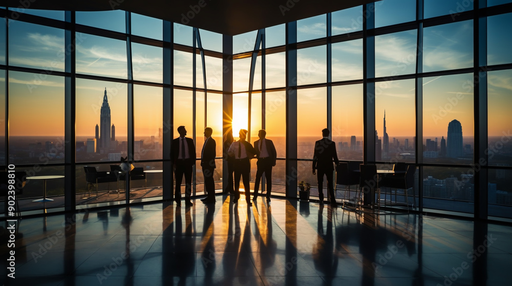 Fototapeta premium team of successful business people