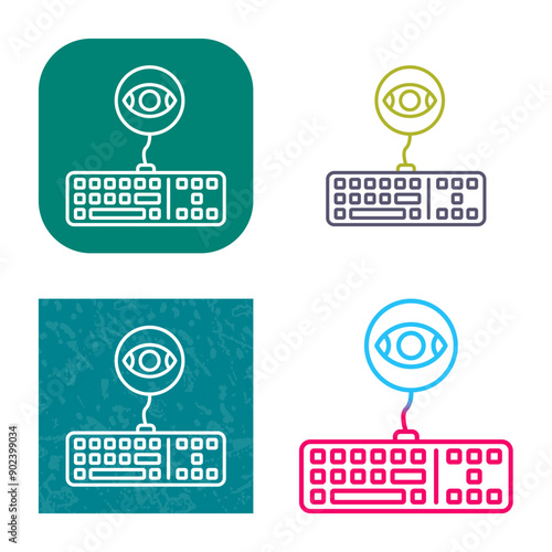 Keylogger Icon Design