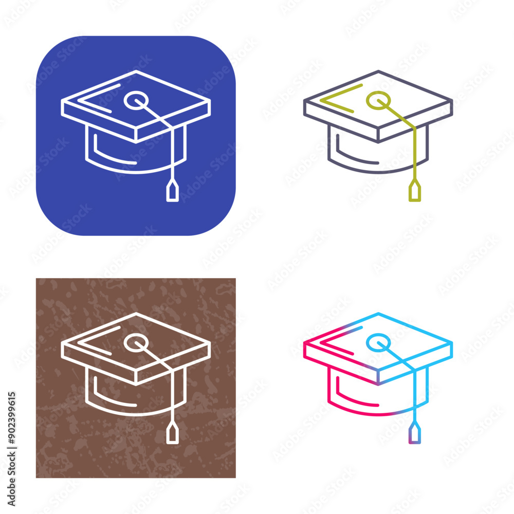 Cap Icon Design Cap Icon Design