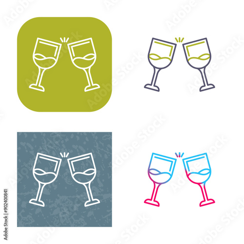 Wine Icon Design