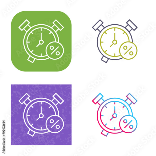 Alarm Clock Icon Design