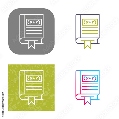 Algebra Icon Design