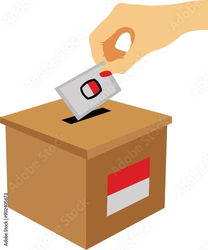 Indonesian Election Day Voting