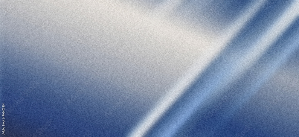 Blue and grey gradient background with grain texture and light effect Blue and grey gradient background with grain texture and light effect