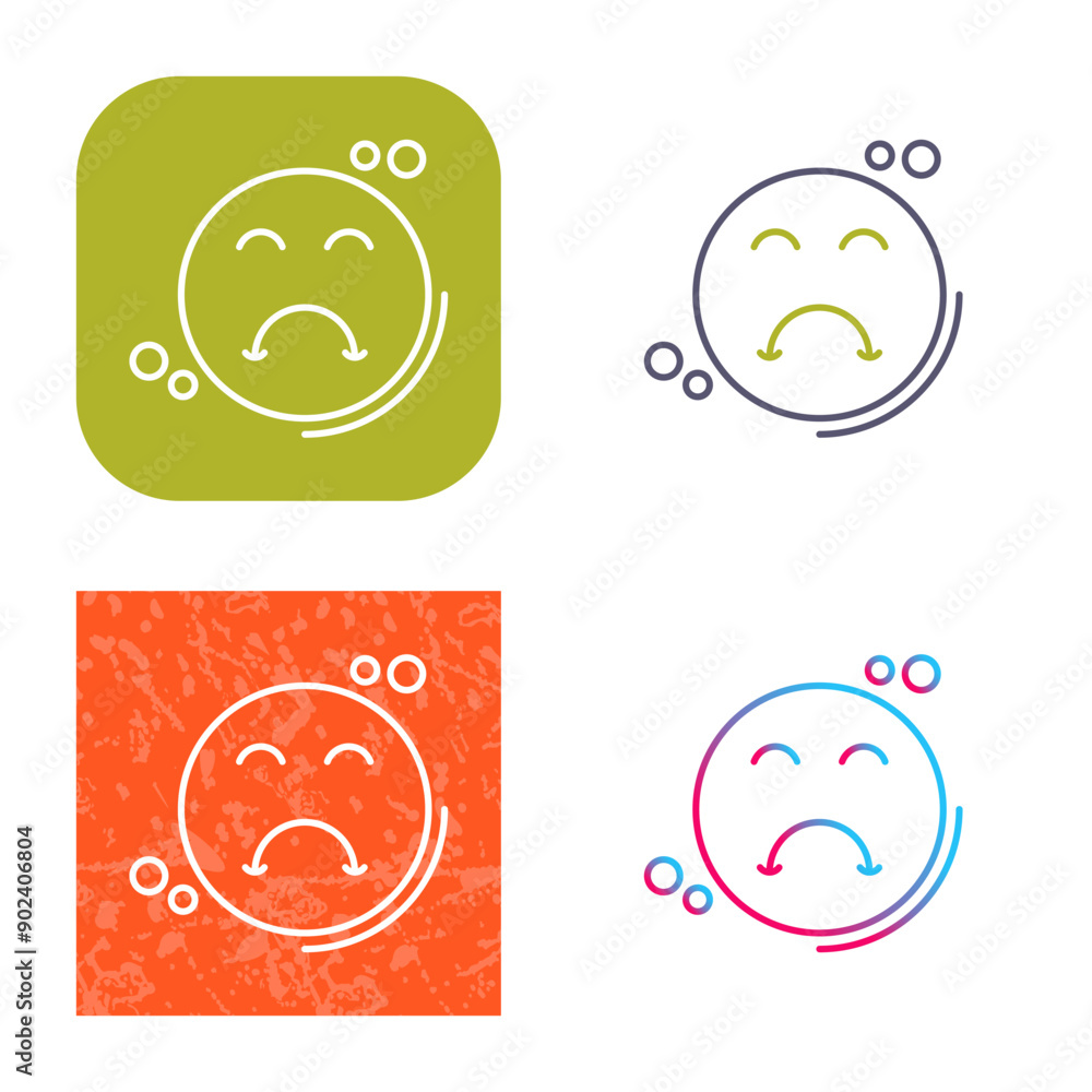 Upset Icon Design Upset Icon Design