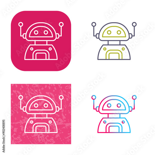 Robot Icon Design