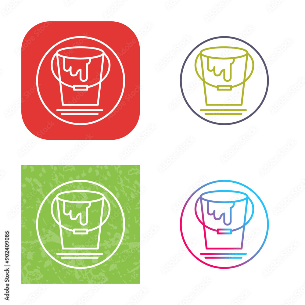 Paint Bucket Icon Design Paint Bucket Icon Design